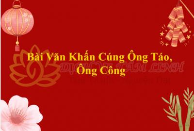 Bài Văn Khấn Cúng Ông Táo, Ông Công 2025