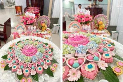 Top 41+ mẫu hình ảnh mâm cúng đầy tháng cho bé trai, bé gái 