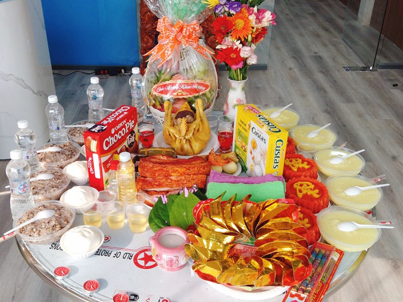Bảng giá mâm cúng khai trương tại Tp Hồ Chí Minh 14